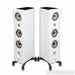Focal Kanta No. 2 Floorstanding Speakers; White Pair w/ IsoAcoustics Gaia II