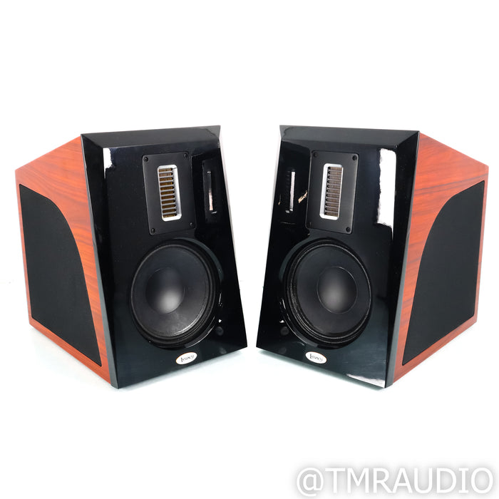 Legacy Calibre XD Active Bookshelf Speakers; Rosewood Pair; w/ Grilles (Open Box)