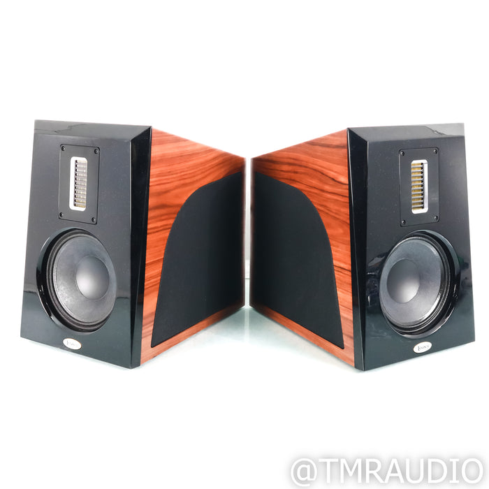 Legacy Calibre XD Active Bookshelf Speakers; Rosewood Pair; w/ Grilles (Open Box)