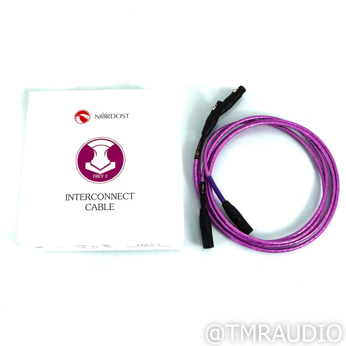 Nordost Frey 2 XLR Cables; 1.5m Pair Balanced Interconnects