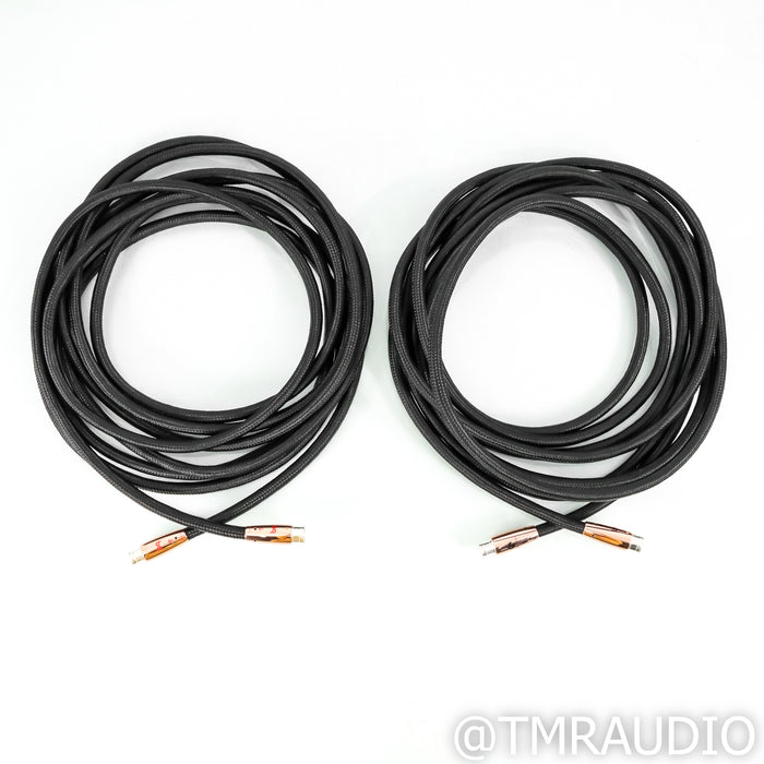 AudioQuest Black Beauty XLR Cables; 8m Pair Balanced Interconnects