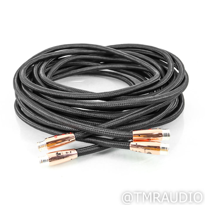 AudioQuest Black Beauty XLR Cables; 8m Pair Balanced Interconnects