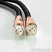 AudioQuest Black Beauty XLR Cables; 8m Pair Balanced Interconnects
