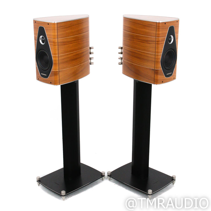 Sonus Faber Olympica I Bookshelf Speakers; Graphite Pair w/ Stands