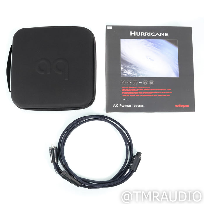 AudioQuest Hurricane Source Power Cable; 1.5m AC Cord