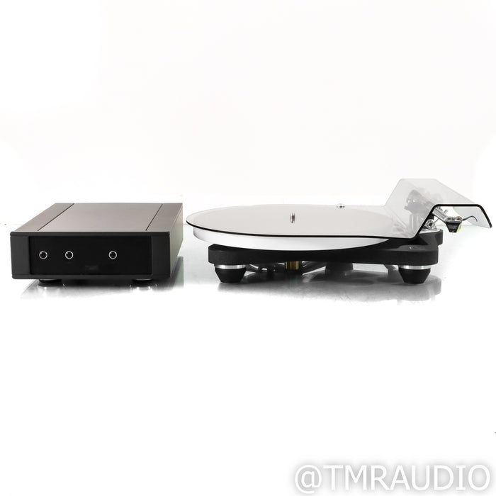 Rega Planar 10 Belt Drive Turntable; Matt Polaris Grey w/ Rega Aphelion 2 MC