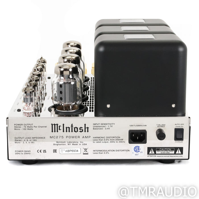 McIntosh MC275 MKVI Stereo Tube Power Amplifier