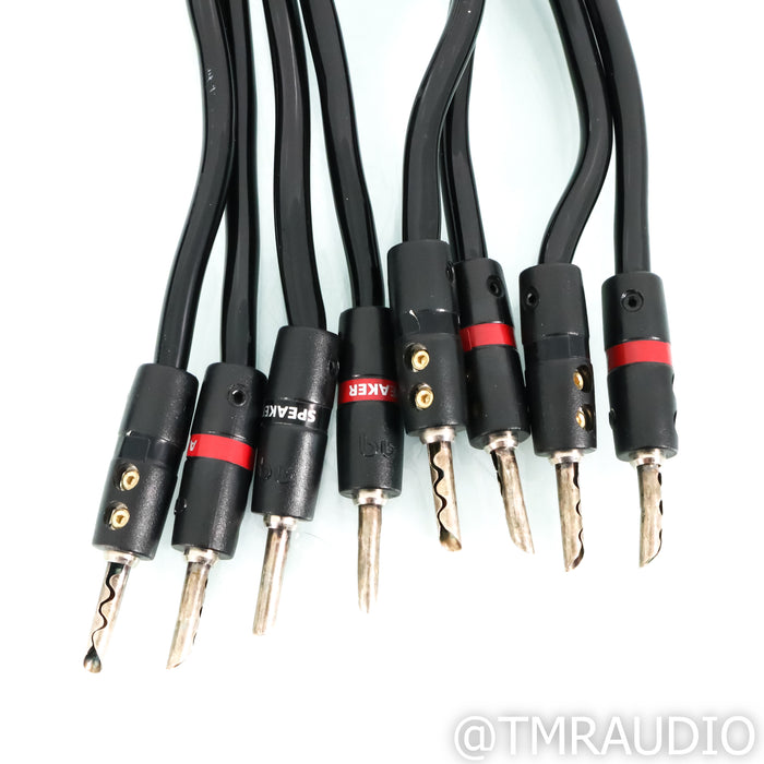 AudioQuest Type 4 Speaker Cables; 3.5m Pair