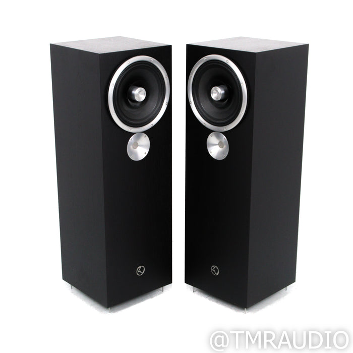 Zu Omen Dirty Weekend MkII Floorstanding Speakers; Black Pair; Jupiter Caps