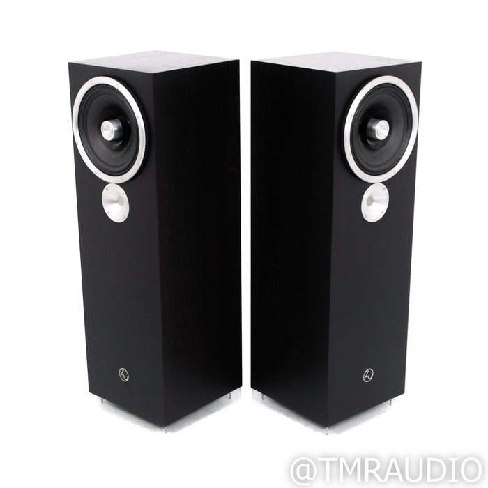 Zu Omen Dirty Weekend MkII Floorstanding Speakers; Black Pair; Jupiter Caps