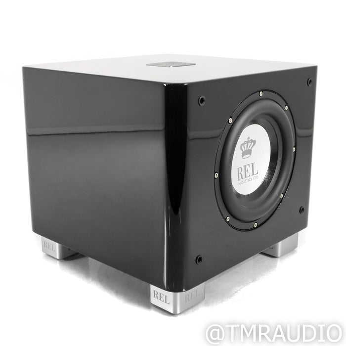 REL Acoustics T/7x 8" Powered Subwoofer; Gloss Black