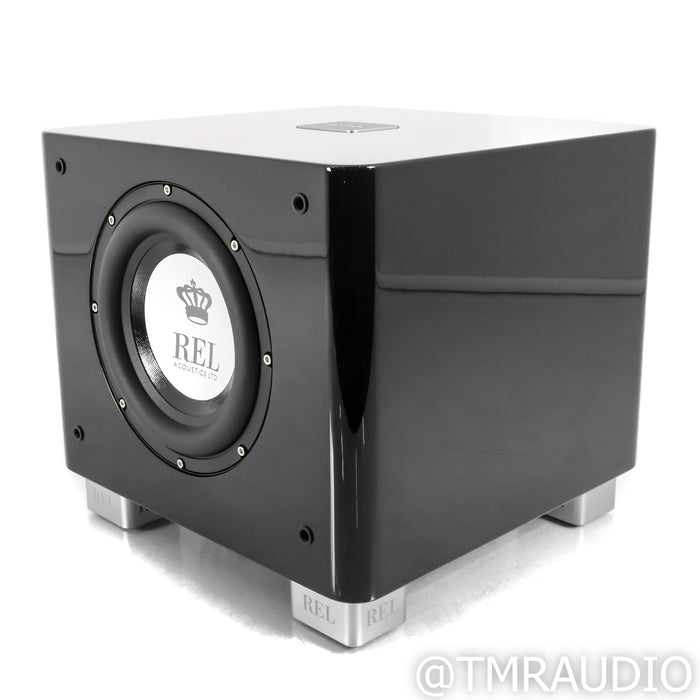 REL Acoustics T/7x 8" Powered Subwoofer; Gloss Black