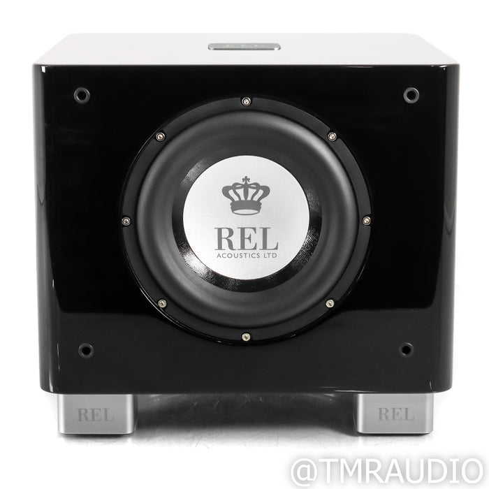 REL Acoustics T/7x 8" Powered Subwoofer; Gloss Black