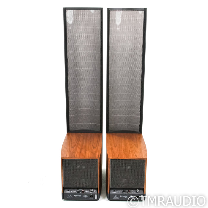 Martin Logan Expression ESL 13A Electrostatic Hybrid Floorstanding Speaker; Walnut Pair
