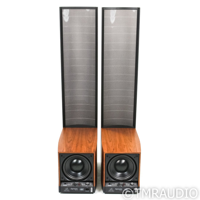 Martin Logan Expression ESL 13A Electrostatic Hybrid Floorstanding Speaker; Walnut Pair