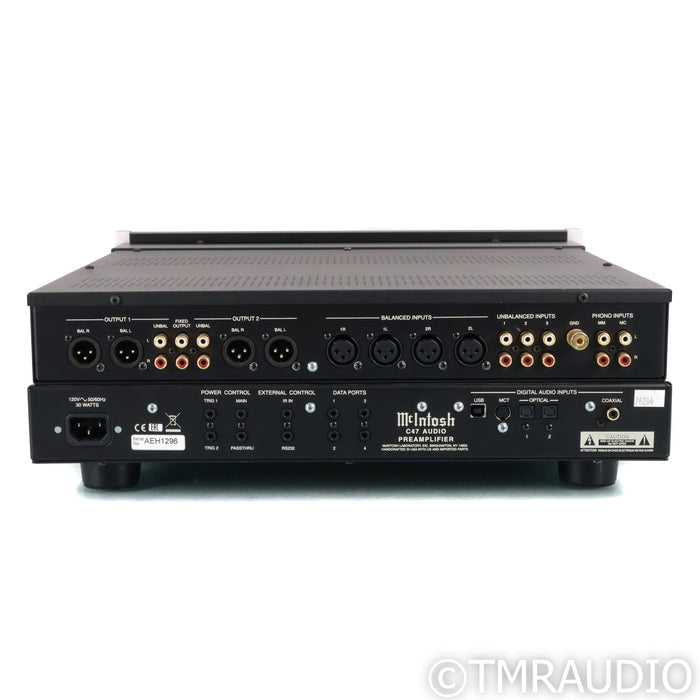 McIntosh C47 Stereo Preamplifier; MM / MC Phono