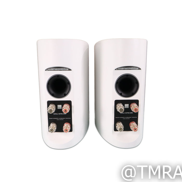 Dali Epicon 2 Bookshelf Speakers; White Satin Pair
