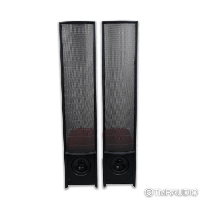 Martin Logan Impression ESL 11A Floorstanding Speakers; Rosso Red Pair