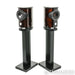 Fyne Audio F1-5 Bookshelf Speakers; Piano Gloss Walnut Pair w/ Stands