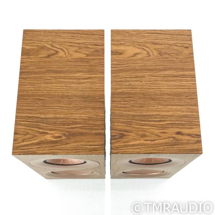 KEF R3 Bookshelf Speakers; Walnut Pair