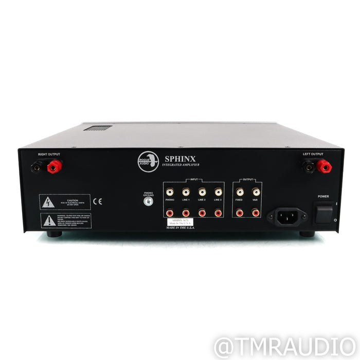 Rogue Audio Sphinx V3 Stereo Tube Integrated Amplifier; MM & MC Phono