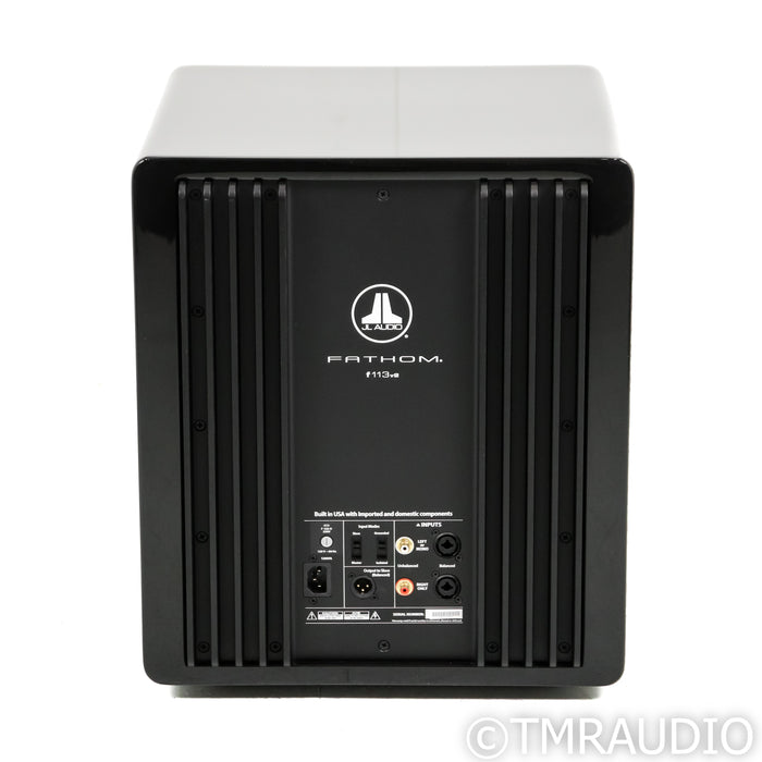JL Audio Fathom F113v2 13.5" Powered Subwoofer; Gloss Black