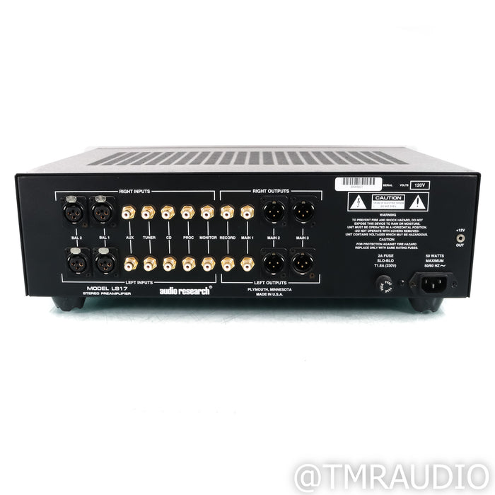 Audio Research LS17SE Stereo Tube Preamplifier