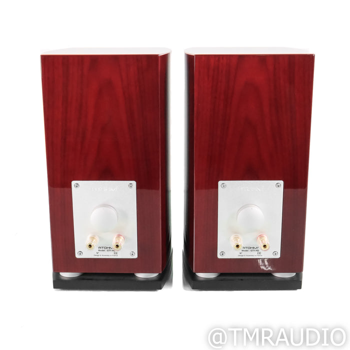Atohm GT-1 HD Bookshelf Speakers; Rosewood Pair