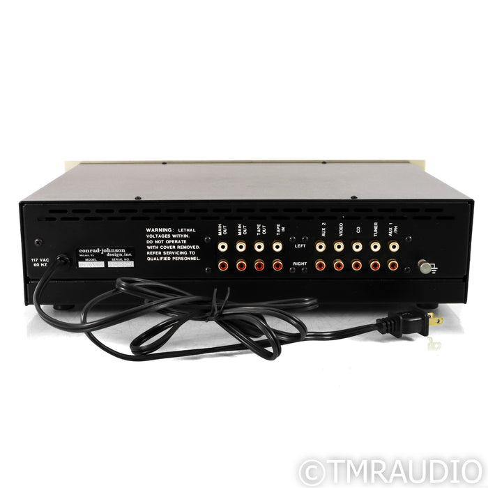 Conrad-Johnson PV10A Stereo Tube Preamplifier; MM Phono