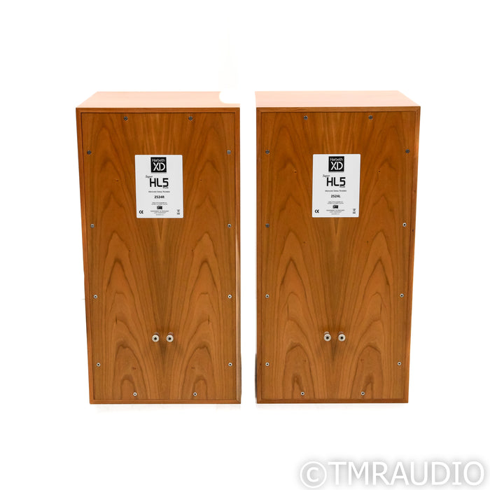 Harbeth Super HL5+ XD Bookshelf Speakers; Cherry Pair