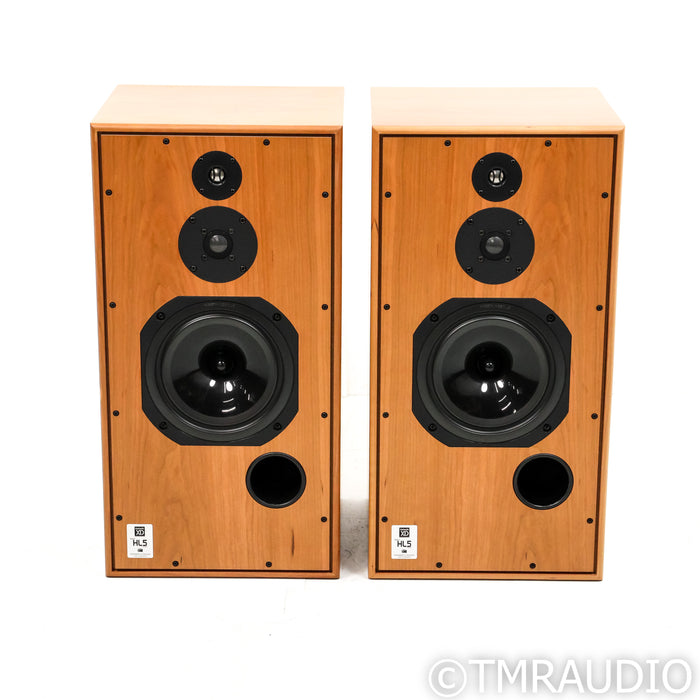 Harbeth Super HL5+ XD Bookshelf Speakers; Cherry Pair