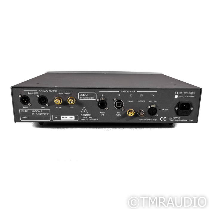 Aqua Acoustics La Scala MKII Tube Hybrid DAC; D/A Converter