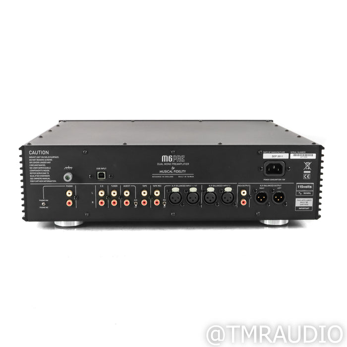 Musical Fidelity M6 PRE Stereo Preamplifier; MM & MC Phono