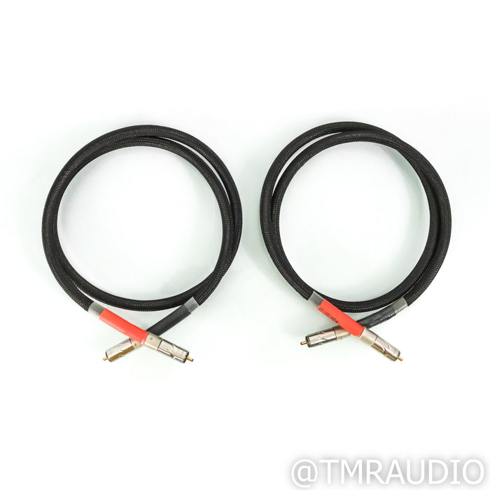 Acoustic System International Liveline Reference RCA Cables; 4ft Pair Interconnects