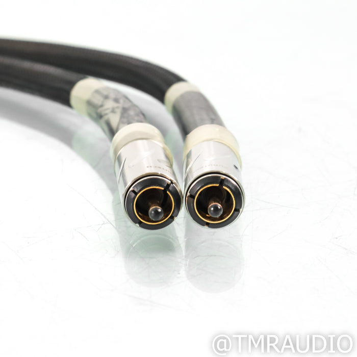 Acoustic System International Liveline Reference RCA Cables; 4ft Pair Interconnects