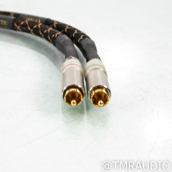 Audio Sensibility Signature V2 RCA Cables; 0.7m Pair Interconnects