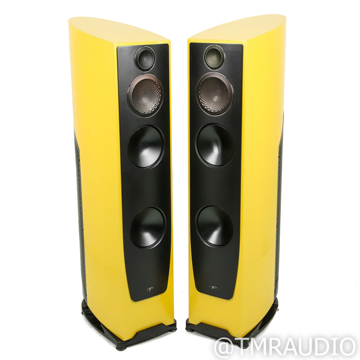 Paradigm Persona 9H Hybrid Floorstanding Speakers; Saffron Yellow Pair