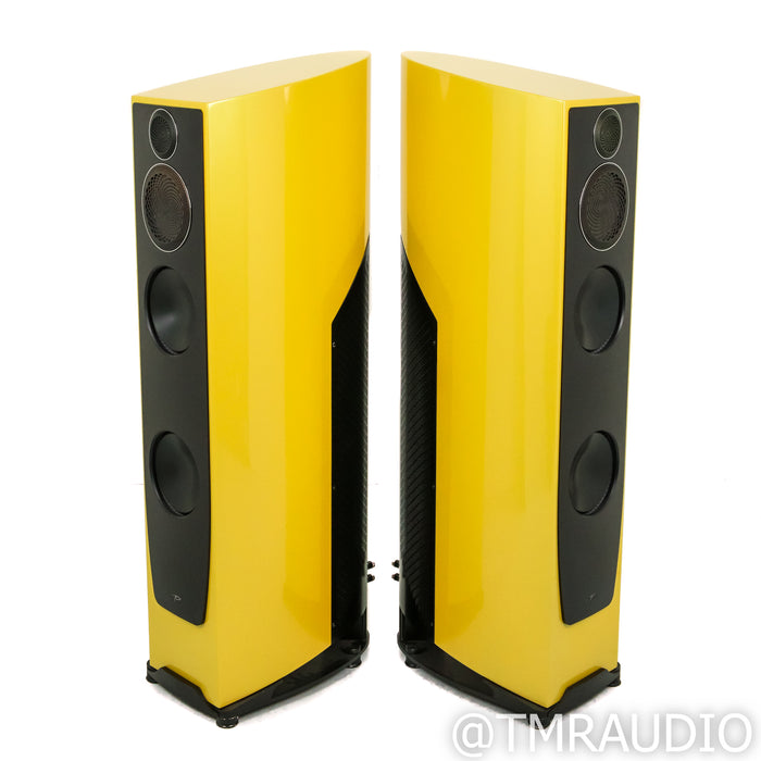 Paradigm Persona 9H Hybrid Floorstanding Speakers; Saffron Yellow Pair