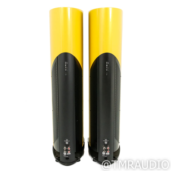 Paradigm Persona 9H Hybrid Floorstanding Speakers; Saffron Yellow Pair