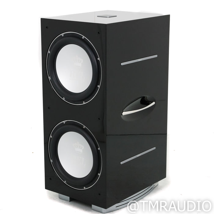 REL Acoustics 212/SX Dual 12" Powered Subwoofer; Piano Black