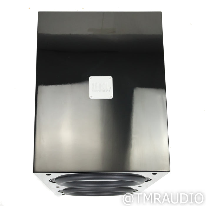 REL Acoustics 212/SX Dual 12" Powered Subwoofer; Piano Black