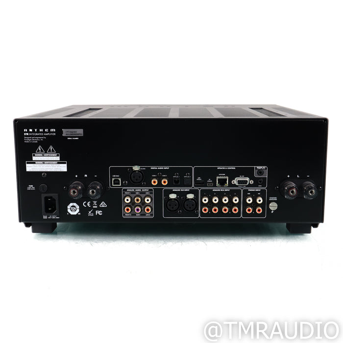 Anthem STR Stereo Integrated Amplifier;  MM & MC Phono