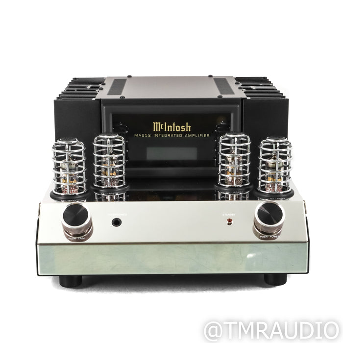 McIntosh MA252 Stereo Tube Hybrid Integrated Amplifier; MM Phono