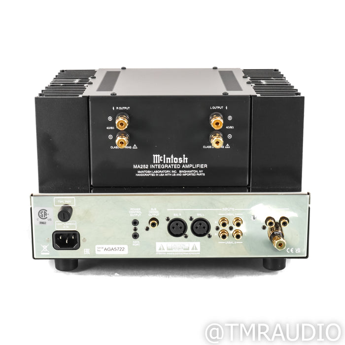 McIntosh MA252 Stereo Tube Hybrid Integrated Amplifier; MM Phono