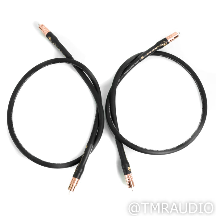 Cardas Audio Clear Reflection RCA Cables; 1m Pair Interconnects