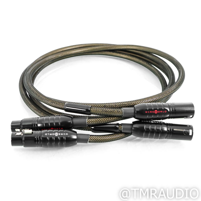 WireWorld Gold Eclipse 7 XLR Cables; 1.5m Pair Balanced Interconnects