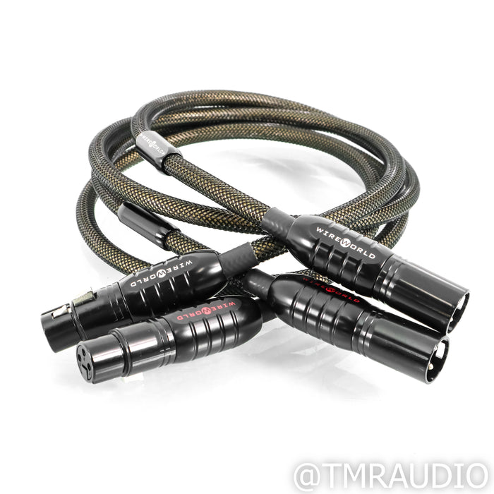WireWorld Gold Eclipse 7 XLR Cables; 1m Pair Balanced Interconnects
