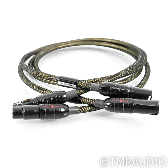 WireWorld Gold Eclipse 7 XLR Cables; 1.5m Pair Balanced Interconnect