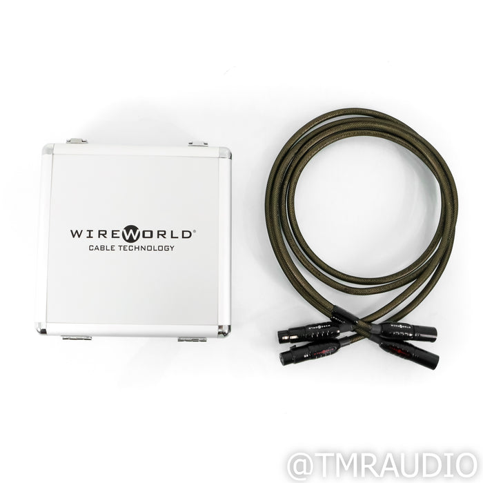 WireWorld Gold Eclipse 7 XLR Cables; 1.5m Pair Balanced Interconnect