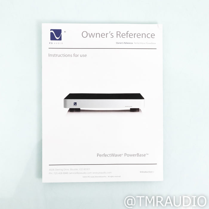 PS Audio Perfectwave PowerBase Isolation Platform & Power Conditioner